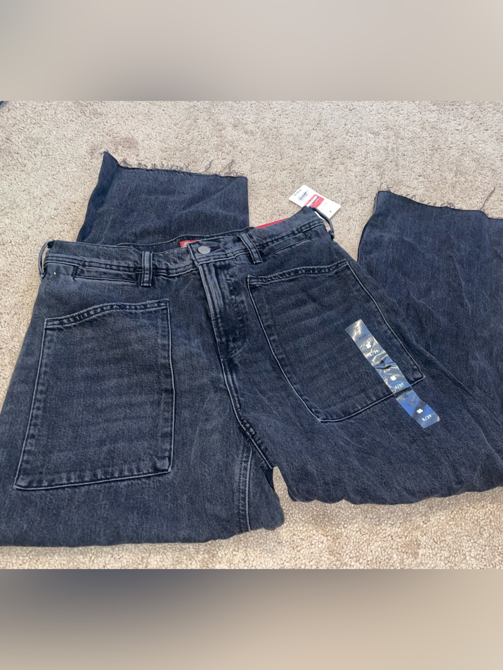 Lucky Brand womens Dark wash Relaxed Jeans